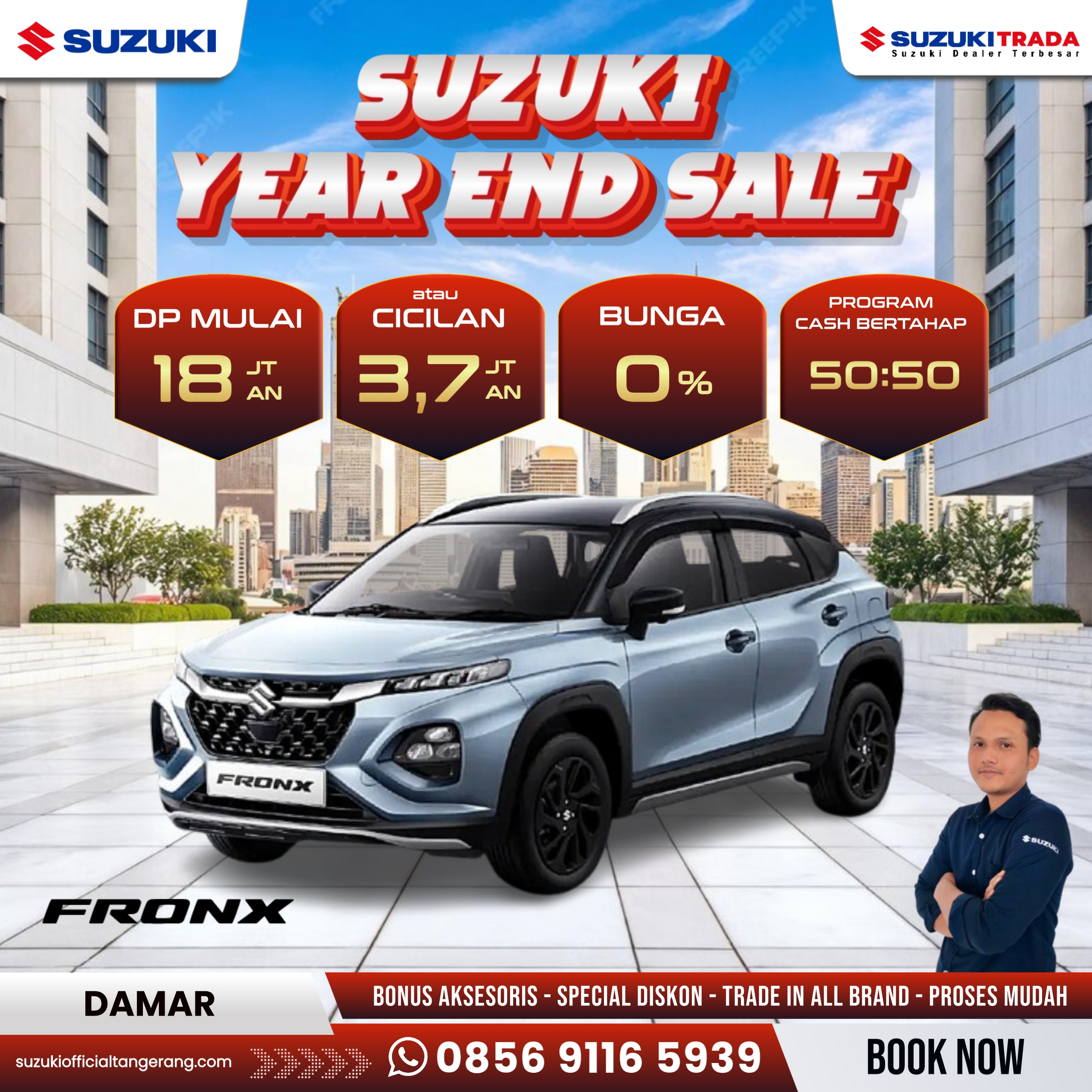 PROMO SUZUKI FRONX TERBARU AKHIR TAHUN 2025
