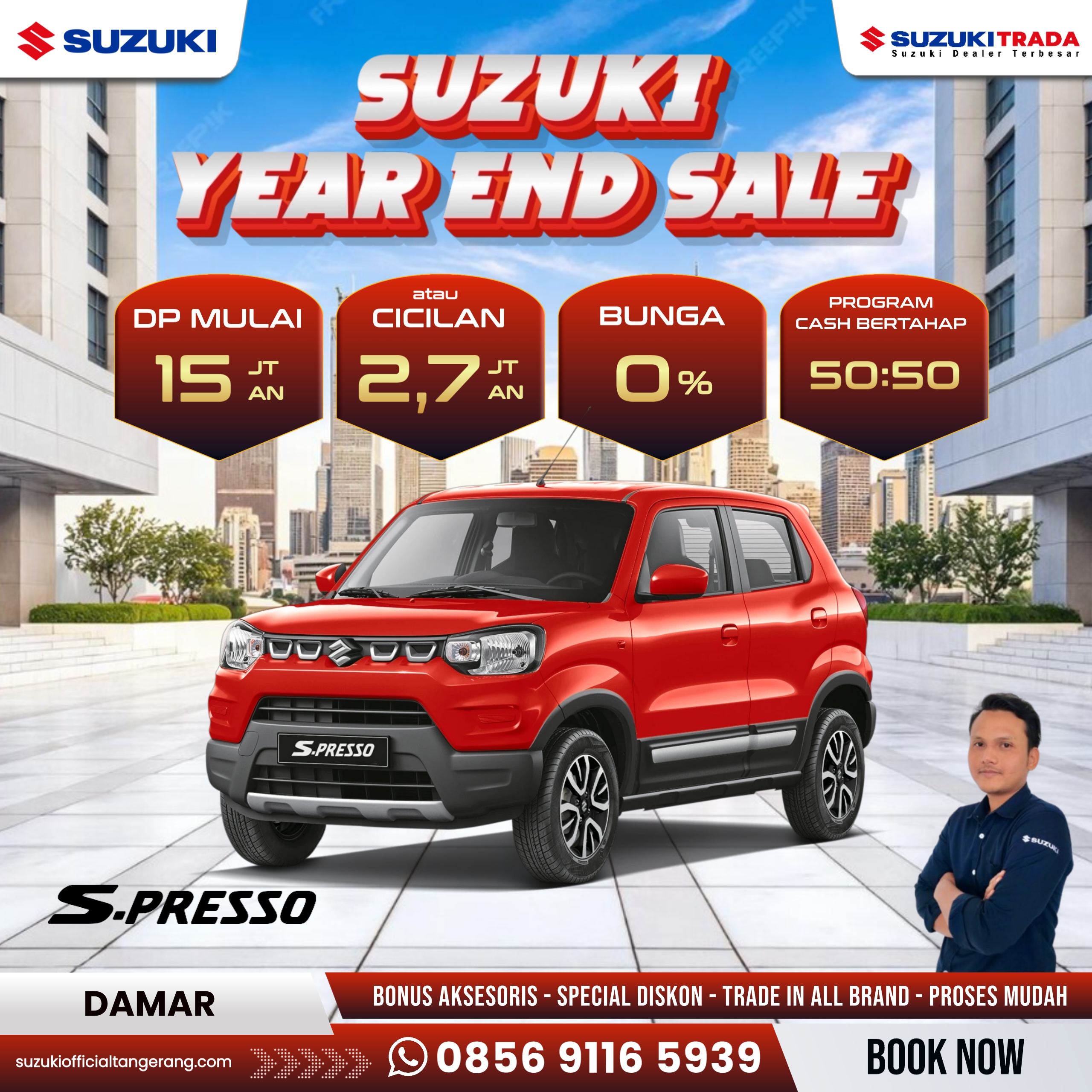 PROMO SUZUKI SPRESSO AKHIR TAHUN 2025